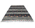 8x12 Moroccan Gray Hand Woven Wool Area Rug